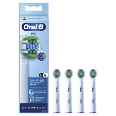 Oral-B 歐樂B Pro Preseason Clean電動牙刷替換刷頭 白色, EB20RX, 4入