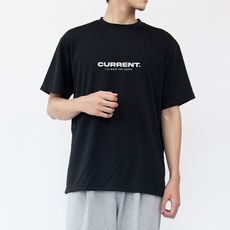 HumbleStudio 男性用 Current 字母印花機能性短袖T恤 IMUD_28_300