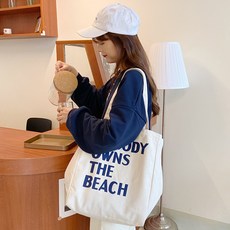 ROJI 노바디 캔버스 에코백