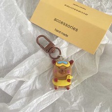 도림 아기 쿼카 미니 자동차 키링, 1개, 튜브