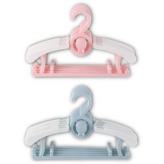 itgom 防滑兒童衣架 2款 x 5入組, 1套, 粉紅色, 藍色