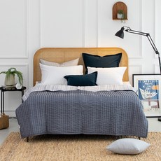 LI TANDARD Hogan簡約風莫代爾天絲夏季薄被, 灰色