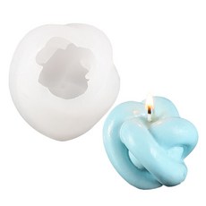 로새 DIY 원통형 실리콘 몰드, D