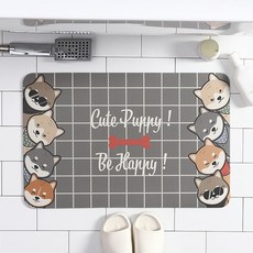 橡膠珪藻土防滑軟地墊, 91, 1個