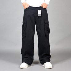 CONFIAR 男款棉質寬版工裝褲 TC10210