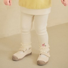 mollimelli 女童荷葉邊紗裙羅紋內搭褲