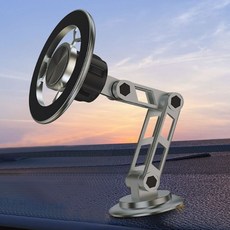 어반카 라운더리 강력 마그네틱 차량용 핸드폰 거치대, 1개, 그레이