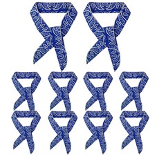 冷凍涼感圍巾, 藍色