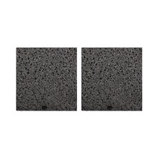 DAEHAN 擺飾專用石製托盤cos-35s 2入, 啞光黑