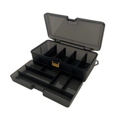 2層釣魚工具箱, 黑色
