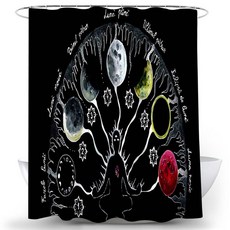 Funky Unique 浴簾 TYPE 2 100 x 180 cm, 1個