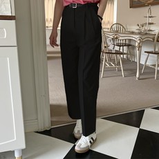 DIAMIGNON Yard 寬版褶飾棉質長褲