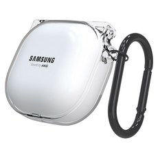 모란카노 갤럭시 호환 클리어 케이스, 버즈 프로2, 투명, 1개