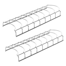 MONACO OLIVE 不鏽鋼8格餐碗整理架, 2個, 銀色