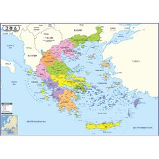 Map.Come 行程塗有油脂圖 110 x 78cm, 1個