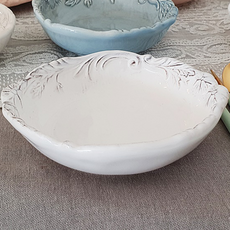 ELIOS My Flower B型小菜碟 中 3476, 白色的