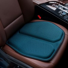 靑藍 透氣凝膠蜂窩坐墊, 海軍藍