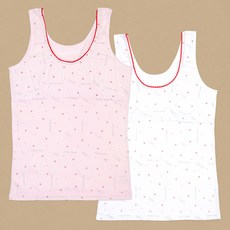 Kleinwald 女童用愛心學生胸罩背心 第1階段 2件組 814