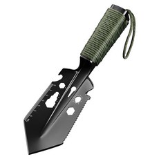 라벤티아 미니 캠핑 야외 핸드삽, 블랙, 1개