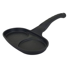 LOVE SONG IH電磁爐適用 兩格煎蛋鍋, 23*13cm, 1個