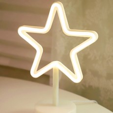 Stupid BABIO LED 霓虹燈泡 USB 派對裝飾照明燈, 星星