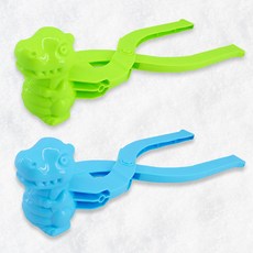 Stupid 雪球製造器 雪夾玩具 恐龍 大型 32cm, 2個, 隨機出貨