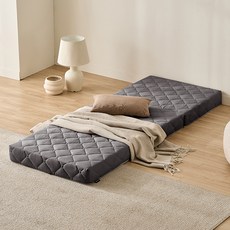 SAMICK FURNITURE BUNNU 可折疊床墊, 深灰色, 13cm