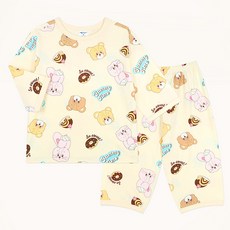 mollimelli friends 兒童Yummy Yummy寬鬆版家居服上下套裝