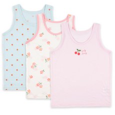 Maykids 女童圖案印花背心組 3入