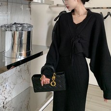 I'M MONG 女款Enok羅紋兩件式套裝