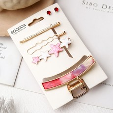 수스다 플로럴 헤어 & 귀걸이 판타지 세트