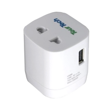 TourTech USB 1端口旅行專用充電器 UN86, 1個