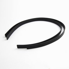 Nitwit人造皮革方形肩背帶, 黑色, 2個