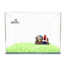 MOSTPET 水車魚缸套組, 蘋果綠
