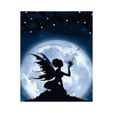 Play about 月光仙子 DIY 傑作繪畫套組 40 x 50cm, 混色