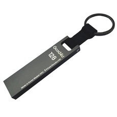 Good4U 金屬 Maebsi USB 隨身碟 G90 + 鑰匙圈組, 128GB