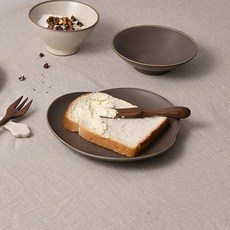 ERATO 韓國製 Siet 雙人新婚碗盤組 11件組, 深褐色, 6種