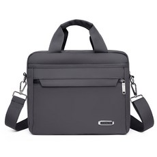 男款簡約側背包 MB021, 灰色