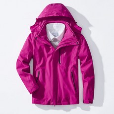 AOULS 아울스 여성용 베이직 레이어드 방수 아웃도어 자켓 #2095A