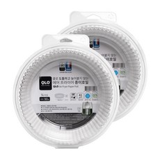 QLO 클로 도톰하고 눌어붙지 않는 에어 프라이어 종이호일 90p, 2개