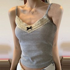 루나걸 여성용 프리드 레이스 나시