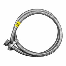 新多多小舖 四分管四分頭鋼絲軟管, 3尺, 1條