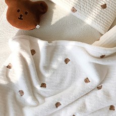 Malolotte 兒童款刺繡絨毛超細纖維毯, 點kom