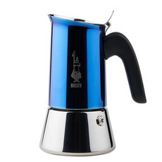 BIALeTTI 拜雷提 新維納斯不鏽鋼摩卡壺 4杯, 1個, 藍色