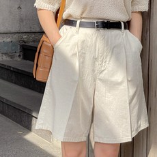 엔비룩 여성용 세상편한 하프 코튼팬츠