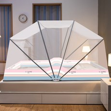 DND 一鍵式摺疊帳篷蚊帳, 可愛粉紅