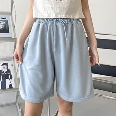 jalbba jean 女款標準五分鬆緊褲