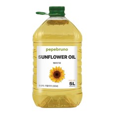 Pepebruno 葵花籽油, 1個, 5L
