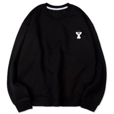 VENHIT Cookie小狗刺繡寬鬆柔軟刷毛大學T