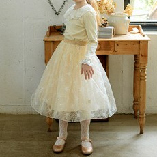 Ellalouise 女童 Avec Toi Ella 綻放薄紗裙